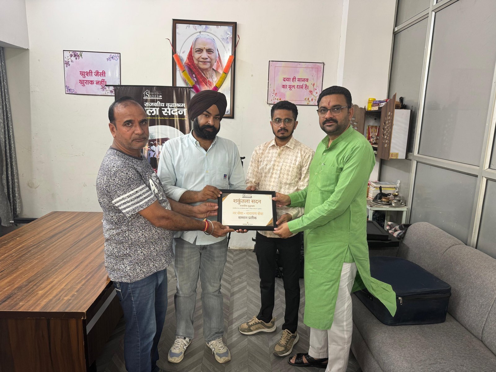 Support and spiritual care at Shakuntala Sadan